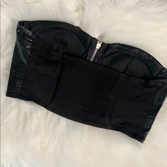 Gorgeous leather bikini top! 🖤🖤 - Picture 2 of 11